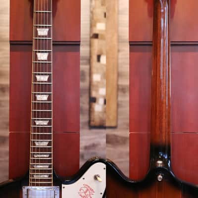 1999 Gibson Firebird V  Vintage Sunburst / Bigsby on Vibrate  / String spoiler / Banjo tuners image 5