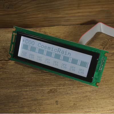 LCD Display white with cable Kit for Korg 01R/W