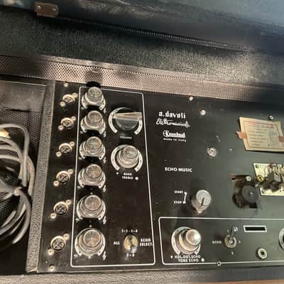 DAVOLI KRUNDAL MIXER ECHO TUBE VINTAGE image 3