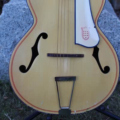 Beautiful Vintage 1940s/50s Kay Patriot Acoustic Archtop Guitar Project RARE & COOL Americana image 10