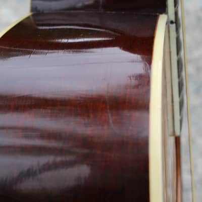 RARE Vintage 1964 Regal Model 235 Harmony Sovereign H-1260 Jumbo Acoustic Guitar W/ Case Restored! image 15