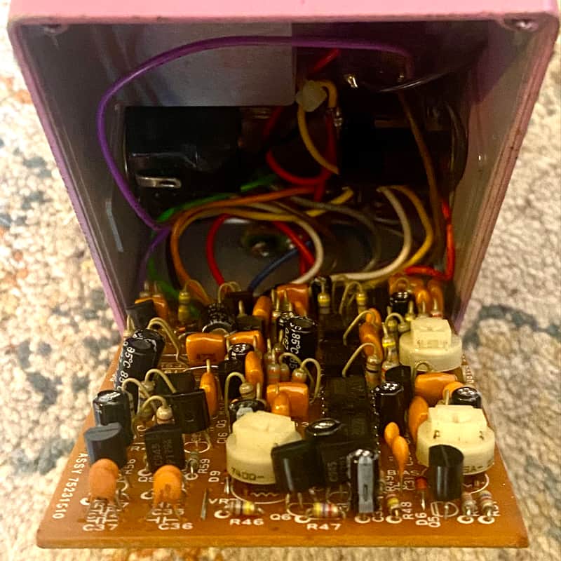 Boss HF-2 Hi Band Flanger MADE IN JAPAN Black Label Near MINT 1986