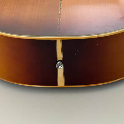 Epiphone FT-570Sb Sheraton 1973 - Cherry Burst Low Action Japan Hard Case. image 10