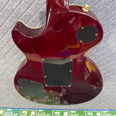 Epiphone Alex Lifeson Les Paul Custom Axcess Ruby SkunkWerx Premier Collection image 11