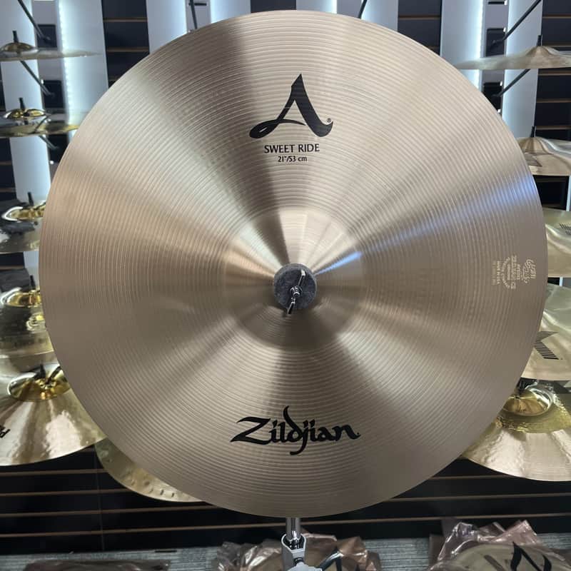 ZILDJIAN A0079 21" A ZILDJIAN SWEET RIDE 2420G - FLOOR MODEL image 1