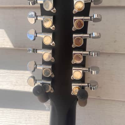 Preowned Ibanez AEG1812IIBK Spruce / Sapele Auditorium 2019 - Black image 8