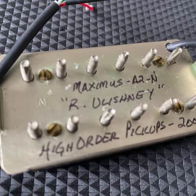 High Order Maximus "Hot PAF-style" bridge pickup, FREE nickel cover and angled rings image 2