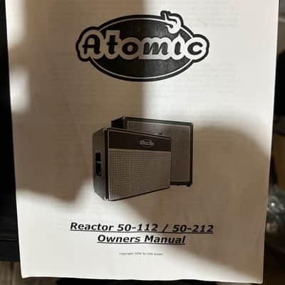 Atomic - Reactor 112-50 - Powered Tube Guitar Cabinet for Modelers - 50-Watt - NEW image 11