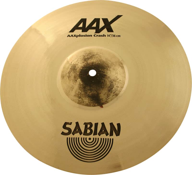 Sabian 14" AAX X-Plosion Crash Brilliant Finish image 1