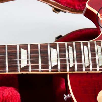 2015 Gibson Custom Shop Alex Lifeson Les Paul Axcess Royal Crimson Piezo Floyd Rose w/ COA + Gibson HSC image 5
