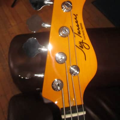 Jay Turser Solid "P" Style Maple Neck 4-String Black Electric Bass JTB-400C-BK-4 w/ Cosmetic Scratches on the Back* image 5