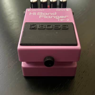 BOSS HF-2 Hi Band Flanger 1989 MIJ Green Label - Japan Vintage Analog Pedal image 4