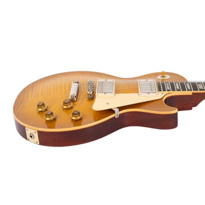 Used Gibson Custom 1959 Les Paul Standard Reissue VOS Lemon Burst 2023 image 3