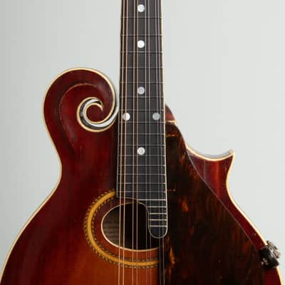 Gibson F-4 Carved Top Mandolin (1920), ser. #60300, original black hard shell case. image 8