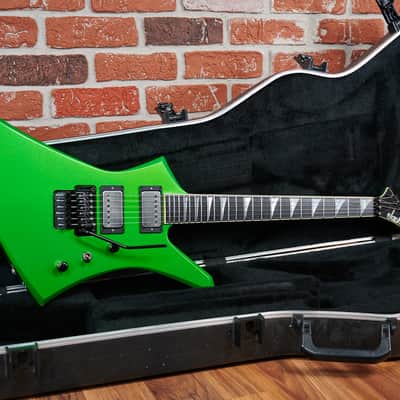 Jackson USA Select Series KE2 Kelly Absinthe Frost 2010 w/OHSC Bareknuckle Pickups/FU-Tone hardware image 2