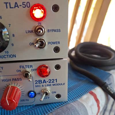 Very Rare Summit TLA-50 & 2BA-221, Tube Analog Output Flange & Microphone Amplifier, Telefunken Tubes, $2399 Shipped! image 3