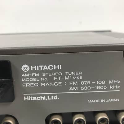 Hitachi FT-M1 Tuner System image 4