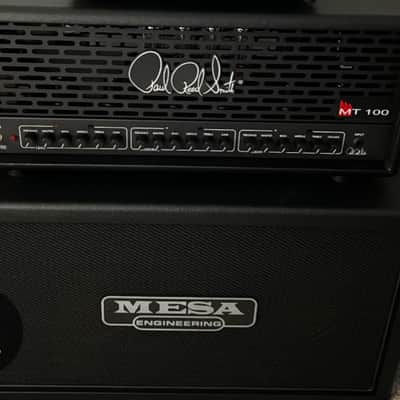 PRS MT 100 Mark Tremonti Signature 3-Channel 100-Watt Guitar Amp Head 2023 - Present - Black image 4