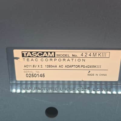 TASCAM Portastudio 424 MKIII 2002 image 5