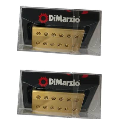 New - DiMarzio STEVE VAI SIGNATURE MODEL UTOPIATM BRIDGE, F-Spaced, Satin Gold Cover image 3