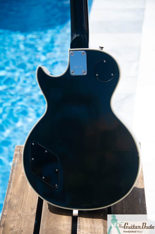 1970's Greco EG480B - Les Paul Custom Style Electric w Ebony