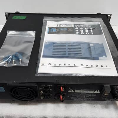 Legendary Amplifier Crest Audio Professional Power Amplifier 4801 , Crest’s legendary “overbuilt” power supply ,Made In USA image 4