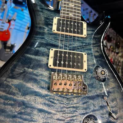 New PRS Custom 24 Custom Color – Faded Whale Blue Smokewrap Burst, PRS Case, Signature Dealer, FREE PLEK 876 image 5