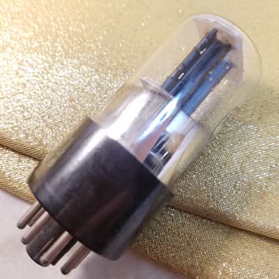 Sylvania Matched Pair (2) 6SN7GT tNOS AT1000 TESTED Vacuum Tubes T3 Tall Boy 2-hole black in-facing T plates dual triode 1949-1953 image 21