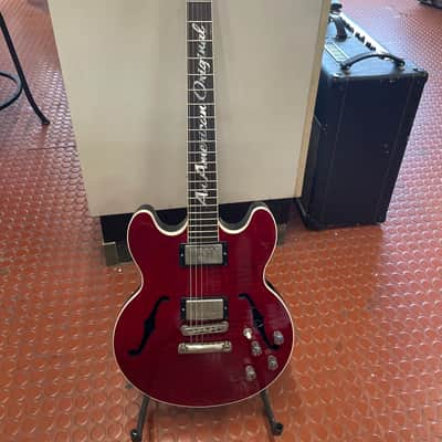 Gibson ES336 Lucky Strike archtop electric Early 2000,s - Cherry flame image 1