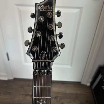 Schecter Hellraiser C-7 FR S Sustainiac 2013 - Present - Gloss Black image 2