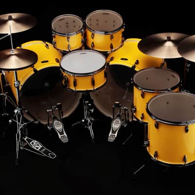 Tama Imperialstar BN HW limited edition Lars Ulrich 7pc Kit - Yellow image 2