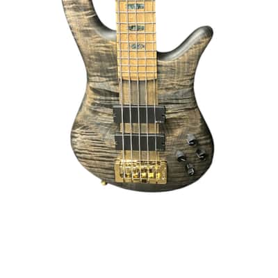 Spector USA NS-5XL, Super Faded Black Oil w/ BEM and Haz-Lab Preamp 9.5 LBS*IN STOCK image 3