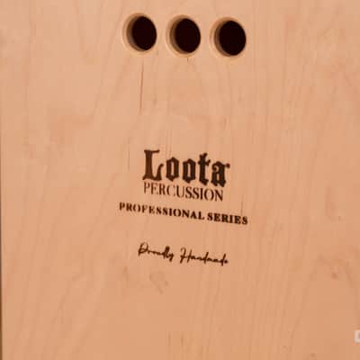 LOOTA PROFESSIONAL DRUM KIT BUNDLE, NATURAL ARCTIC BIRCH, WITH RIGHT FOOT PEDAL image 9