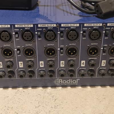 Radial Workhorse Powerhouse 10-Slot Powered 500 Series Rack image 2