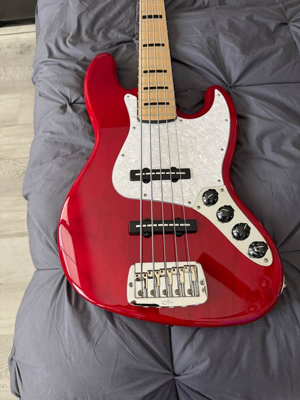 G&L JB-5 2018 - Clear Red image 1