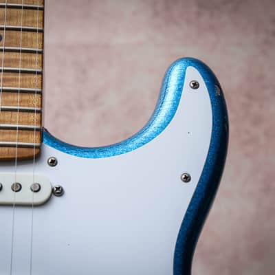 XOTIC USA XSC-1 Medium Relic California Classic "Blue Sparkle + Maple" (2019) image 8