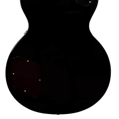Gibson Les Paul Studio, Ebony with Gold Hardware, EMG Pickups (2011) image 4