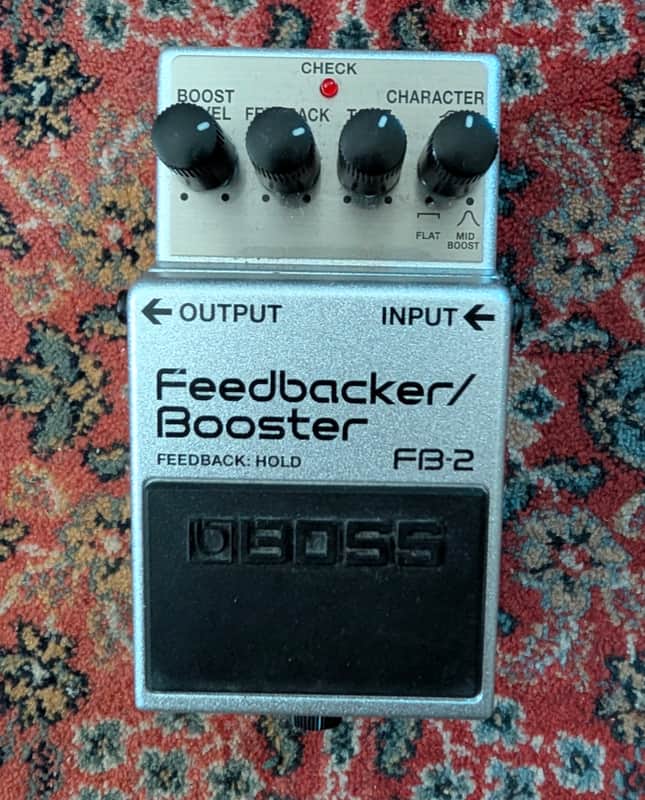 Boss FB-2 Feedbacker/Booster 2011 - Present - Silver image 1