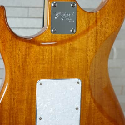 Tagima Stella DW Electric Guitar - Transparent Orange - Quilted Maple! image 9