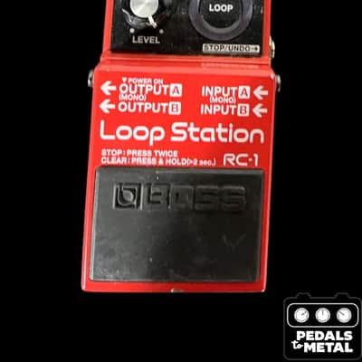 Boss RC-1 Loop Station 2014 - Present - Red - X16574 image 1