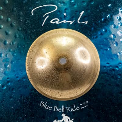 Paiste Stewart Copeland Blue Bell Ride 22" Signature Cymbal 3.25KG image 2