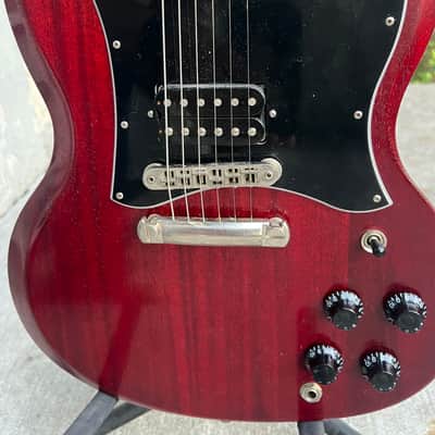 Gibson SG Faded T with Rosewood Fretboard 2017 - Gloss Worn Cherry image 7