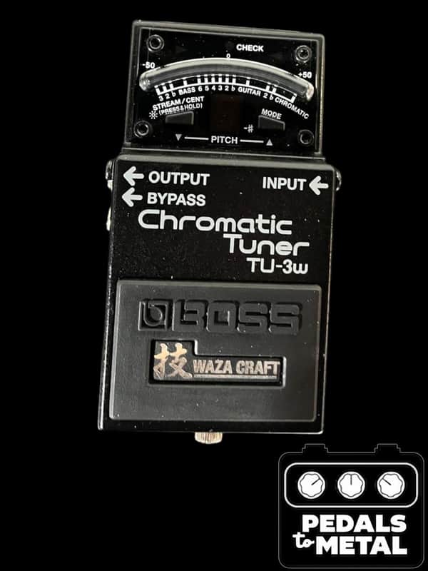 Boss TU-3W Chromatic Tuner Waza Craft 2016 - Present - Black - X16331 image 1