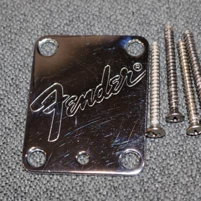 Vintage 1980s Fender Strat Plus Neckplate - NO TARIFFS image 1