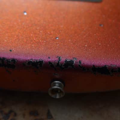 Fender Stratocaster Relic 2019 Custom Red Sparkle Lollar Blondes image 25