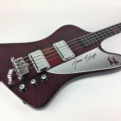 Gibson Nikki Sixx Signature Model Thunderbird IV 2008 Black Cherry image 1