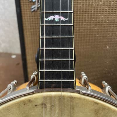 1920’s Washburn Lyon & Healy Style B Open Back 4 String Tenor Banjo image 9