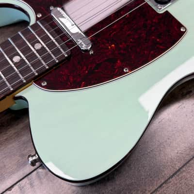 Fender American Ultra Luxe Telecaster 2021 - Surf Green Electric Guitar image 6
