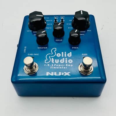 NuX NSS-5 Solid Studio IR and Power Amp Simulator 2010s - Blue image 2