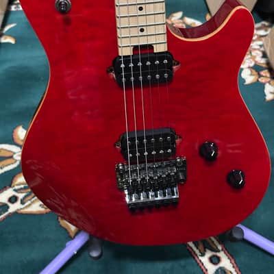 EVH Wolfgang Standard Quilt-Top 2015 - Gloss Trans-Red Quilt w/ Custom EVH Gig-Bag! (Unplayed NOS) image 9